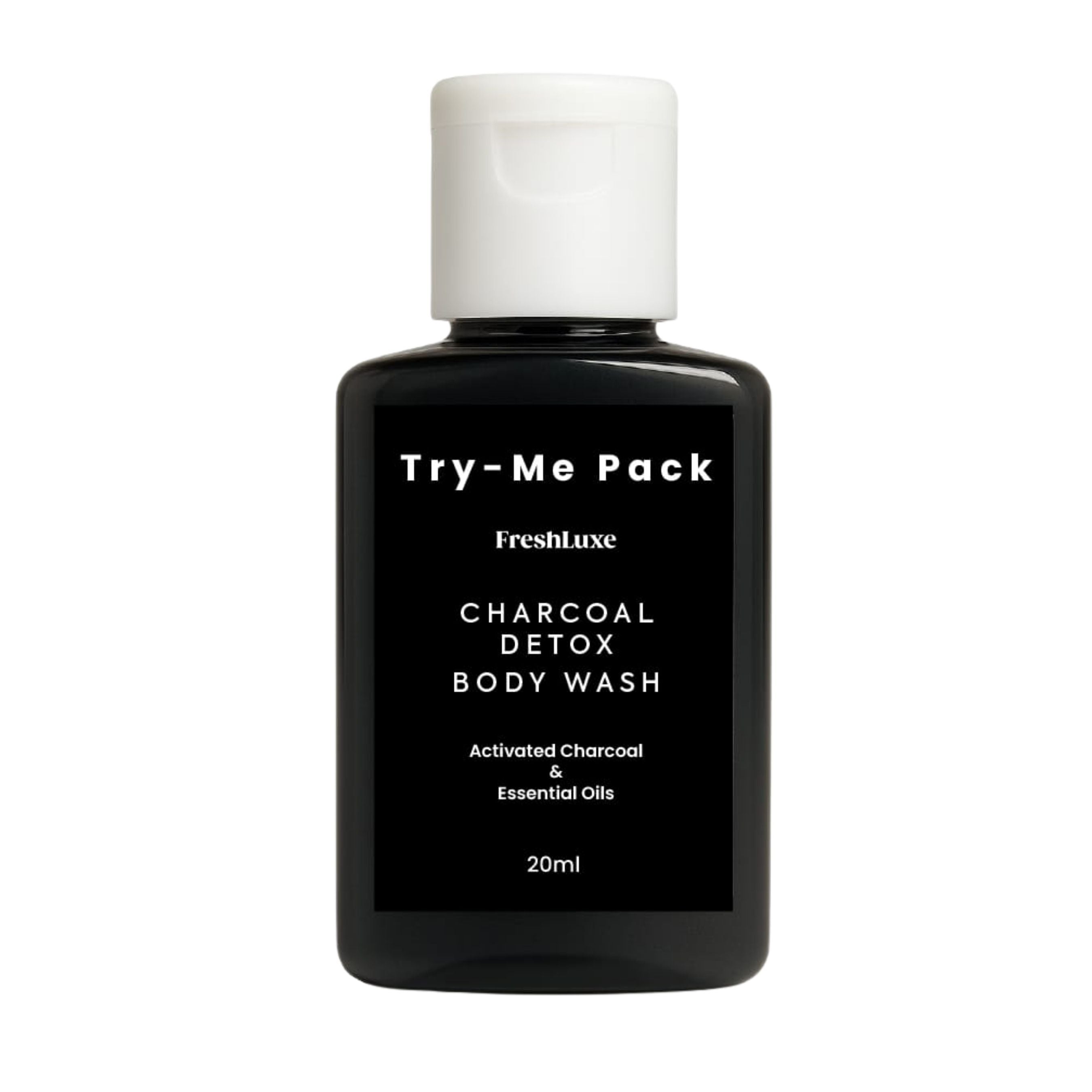 Deep Cleansing Charcoal Detox Bodywash with Aloe Vera- 15ml