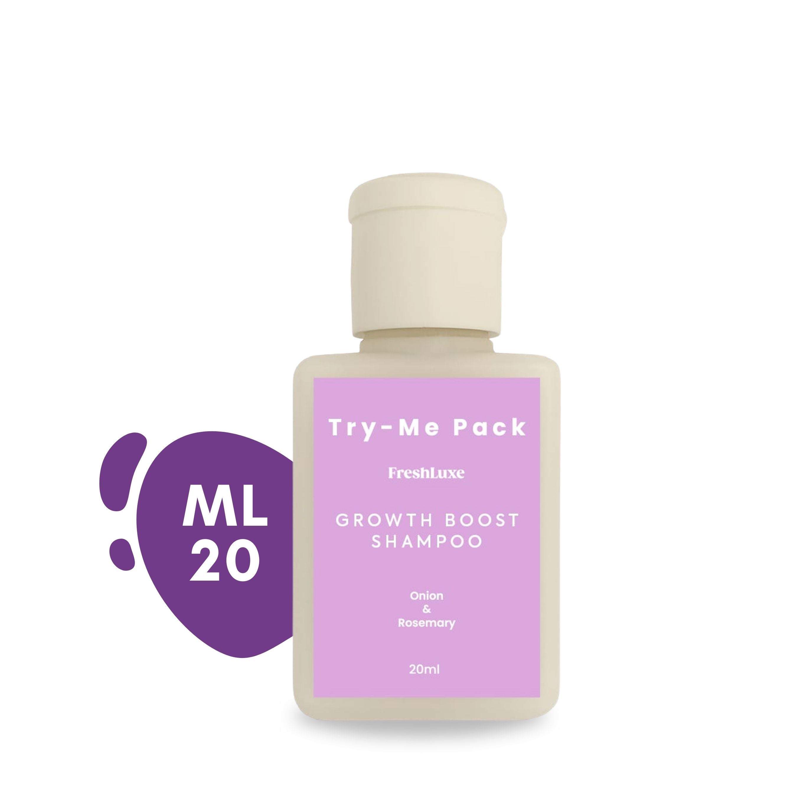 Growth Boost Shampoo with Rosemary & Onion | Strengthens Roots- 15 ml