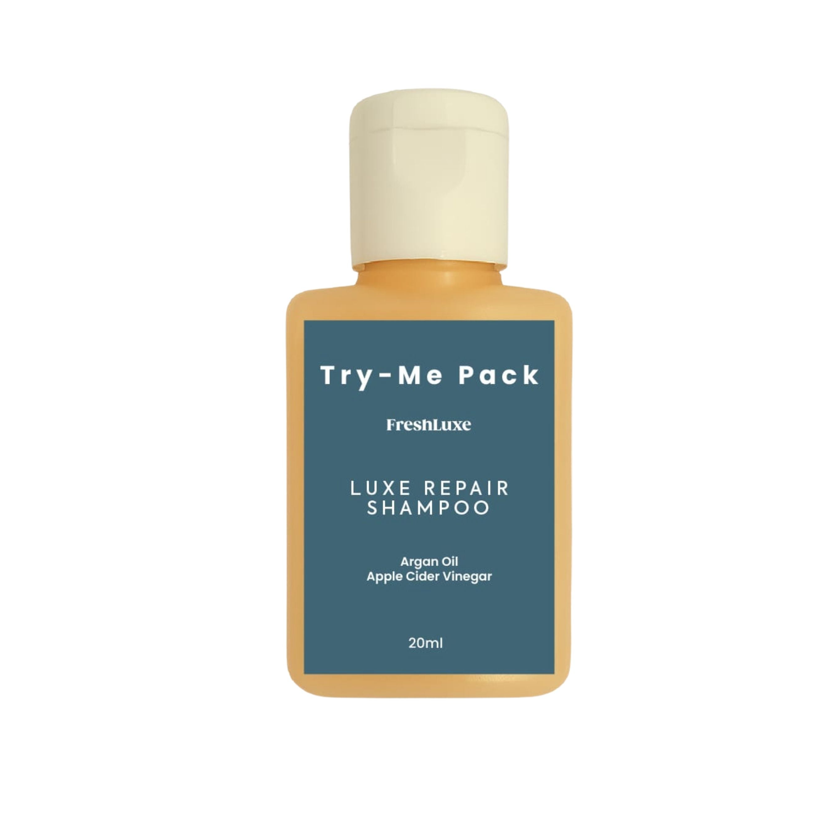 Luxe Repair Shampoo with Moroccan Argan Oil & Apple Cider | For Strength & Repair- 15ml