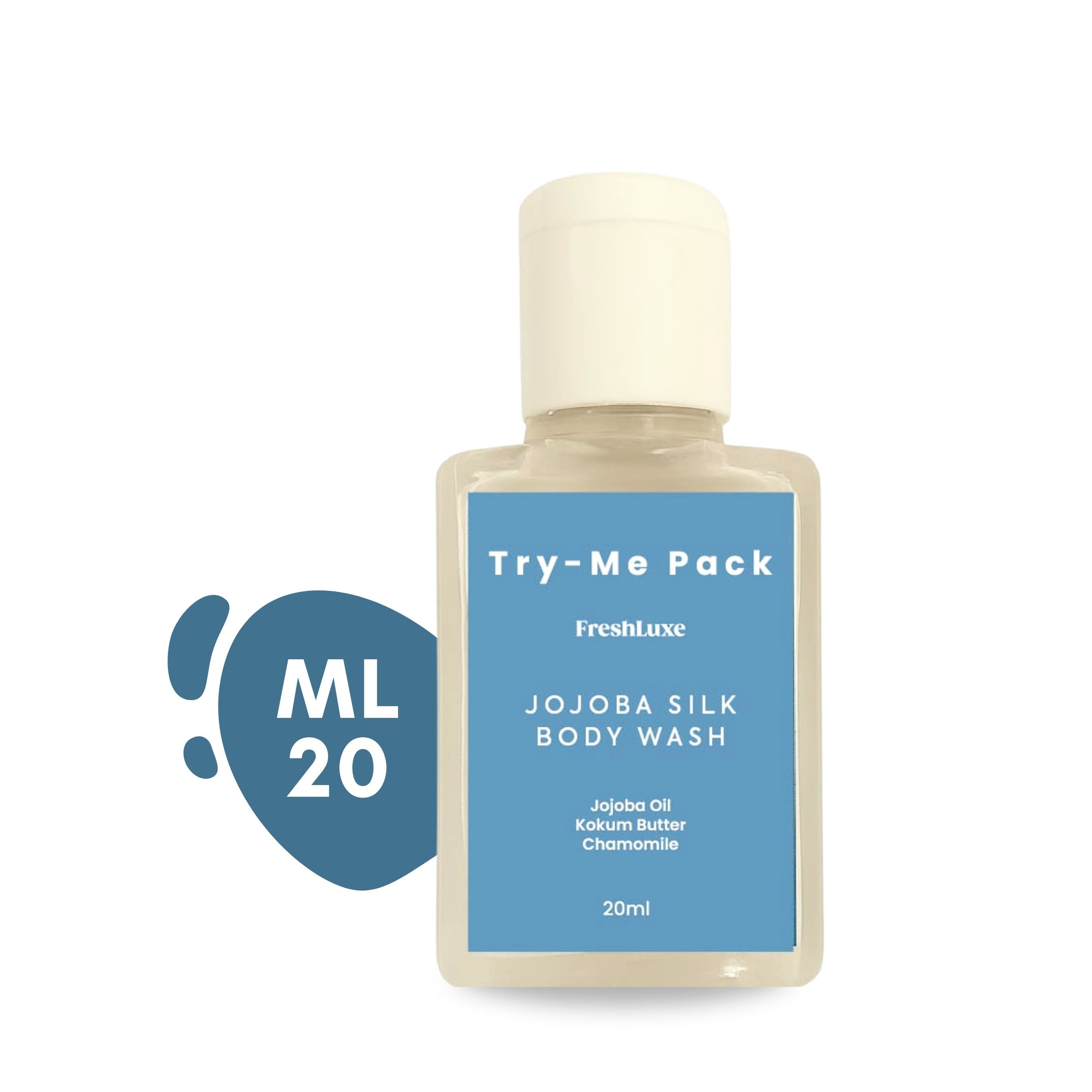 Jojoba Silk Bodywash for Sensitive Skin | With Kokum Butter & Chamomile-15 ml