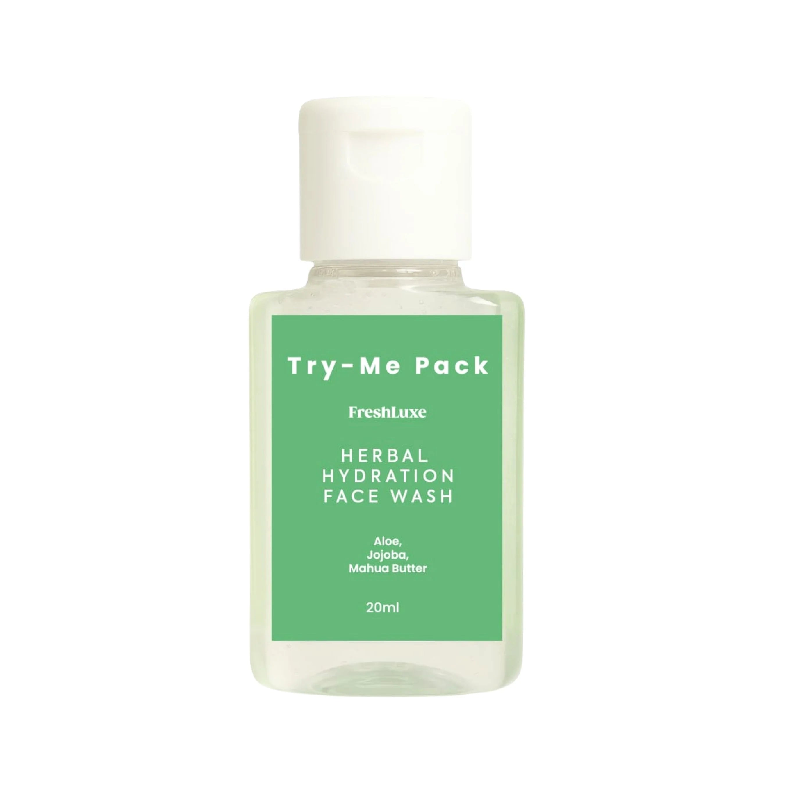 Herbal Hydration Facewash | Aloe Vera & Neem | Gentle Cleanse & Deep Moisture- 20ml