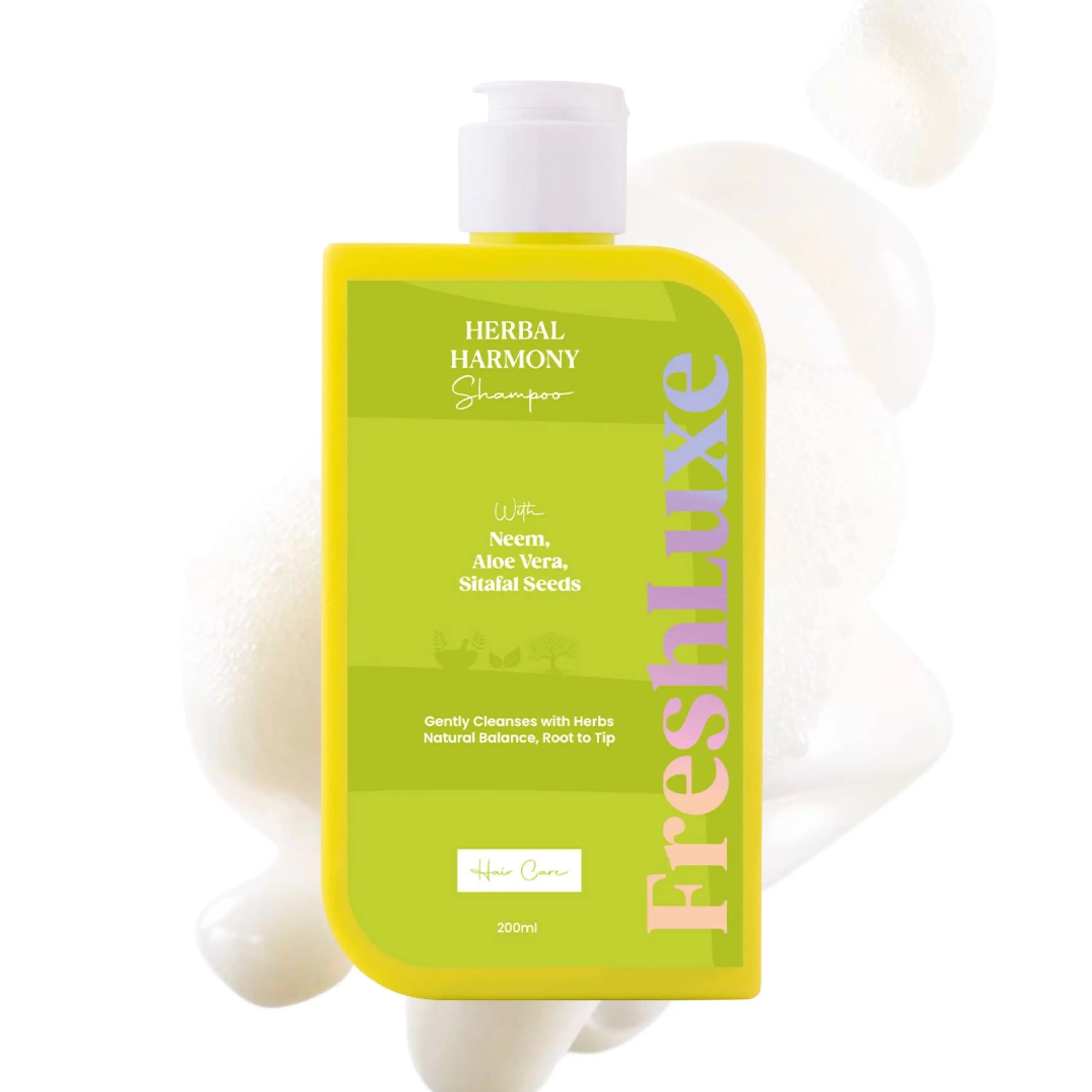 FreshLuxe Herbal Harmony Shampoo
