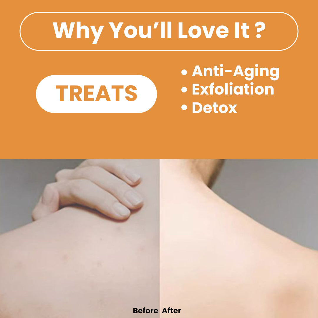 Traditional Ubtan Face & Body Scrub | Lactic Acid for Tanning, Dark Spots & Brightening | 200gm