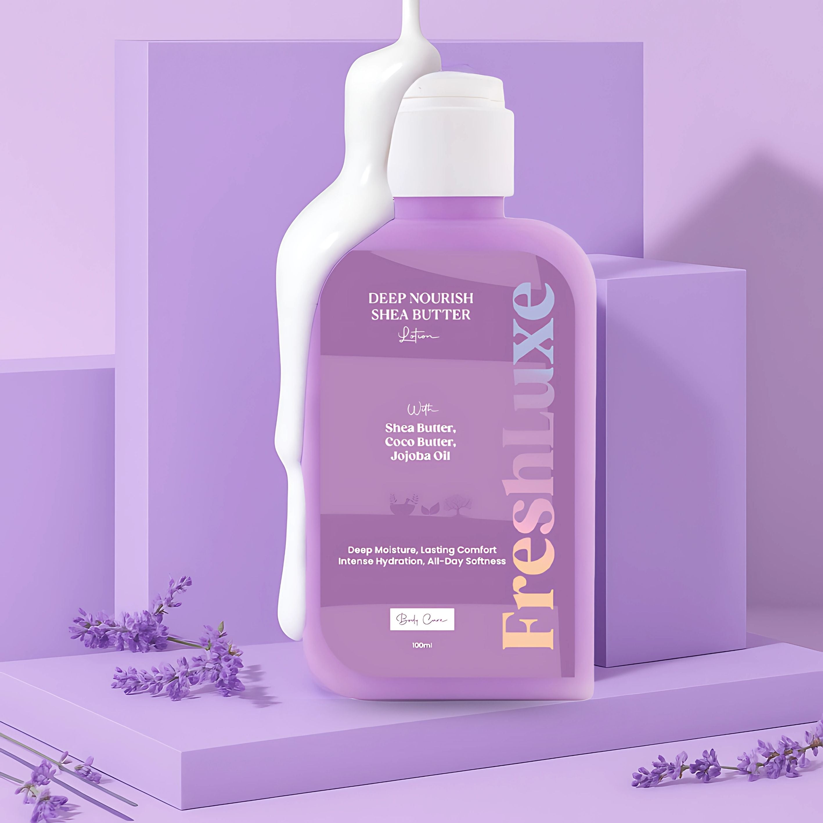 Deep Nourish Shea Butter & Cocoa Butter Lotion | For Intense Hydration- 200ml