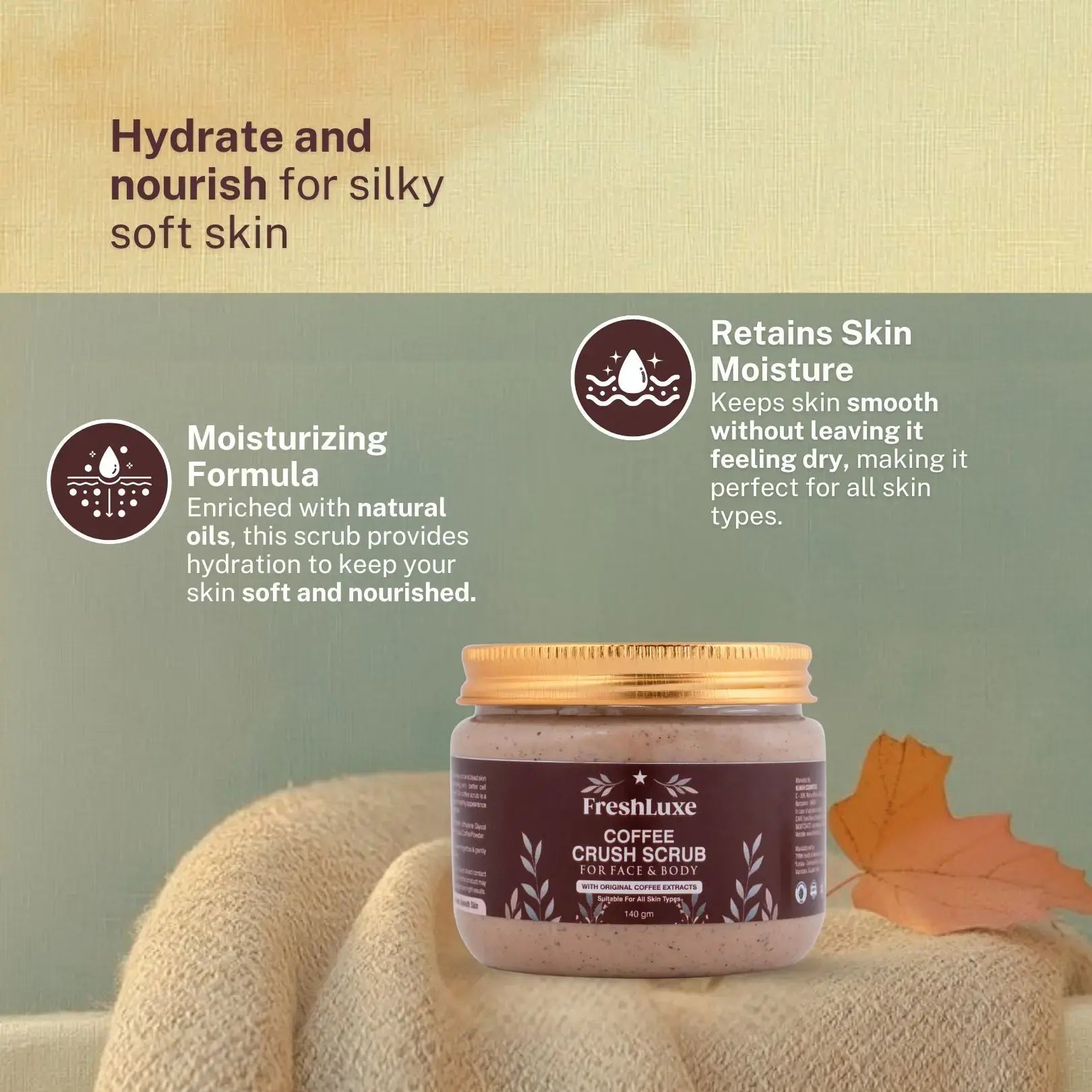 Coffee Crush Face & Body Scrub