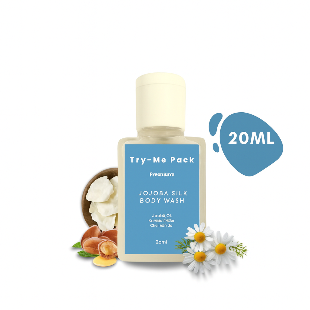 Jojoba Silk Bodywash for Sensitive Skin | With Kokum Butter & Chamomile-15 ml