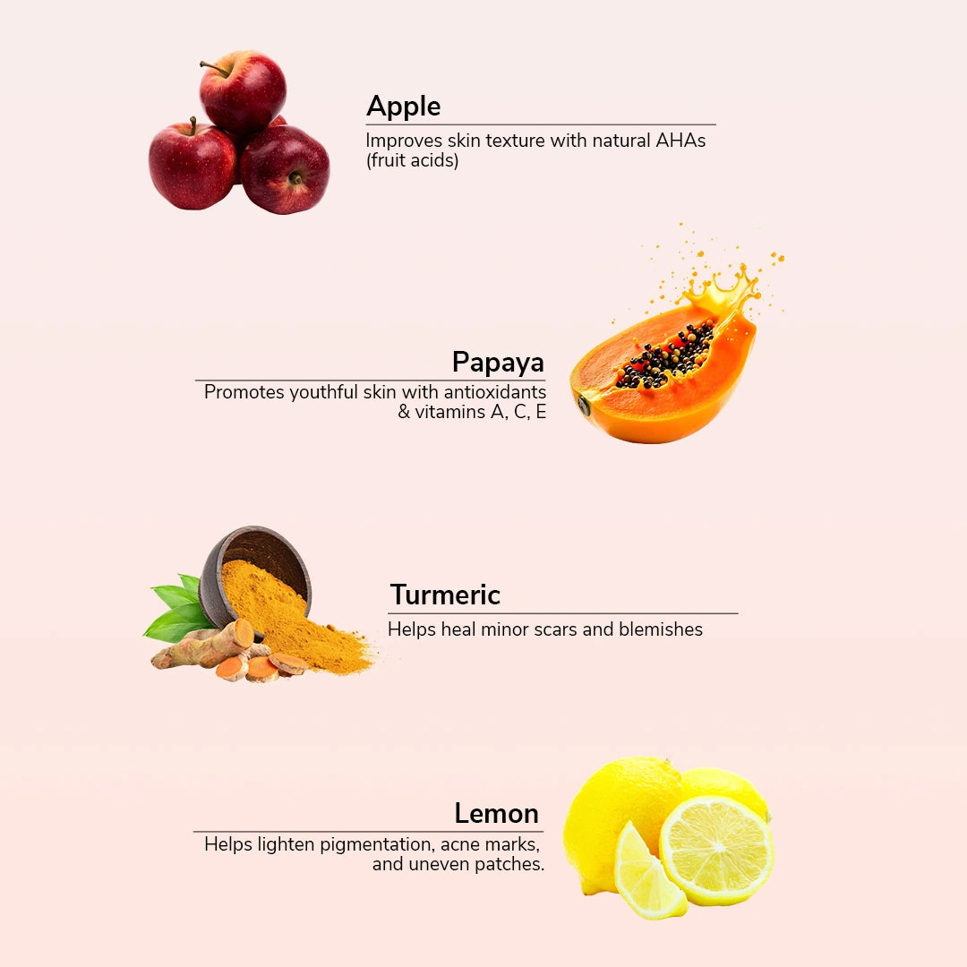 Fruit Nectar Face Wash | Glowing Skin & Reducing Dark Spots | Daily Use | 100 ml