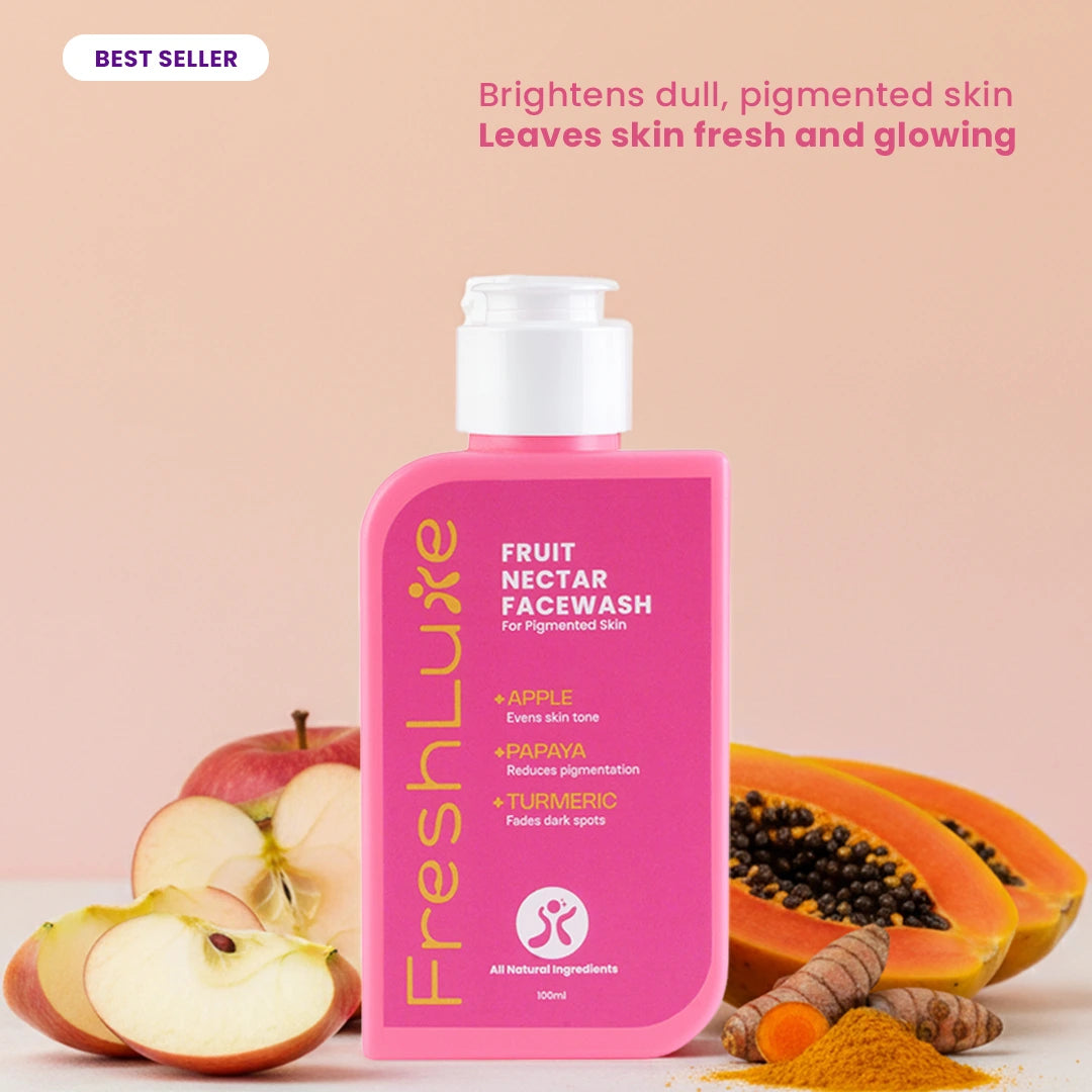 Fruit Nectar Face Wash | Glowing Skin & Reducing Dark Spots | Daily Use | 100 ml