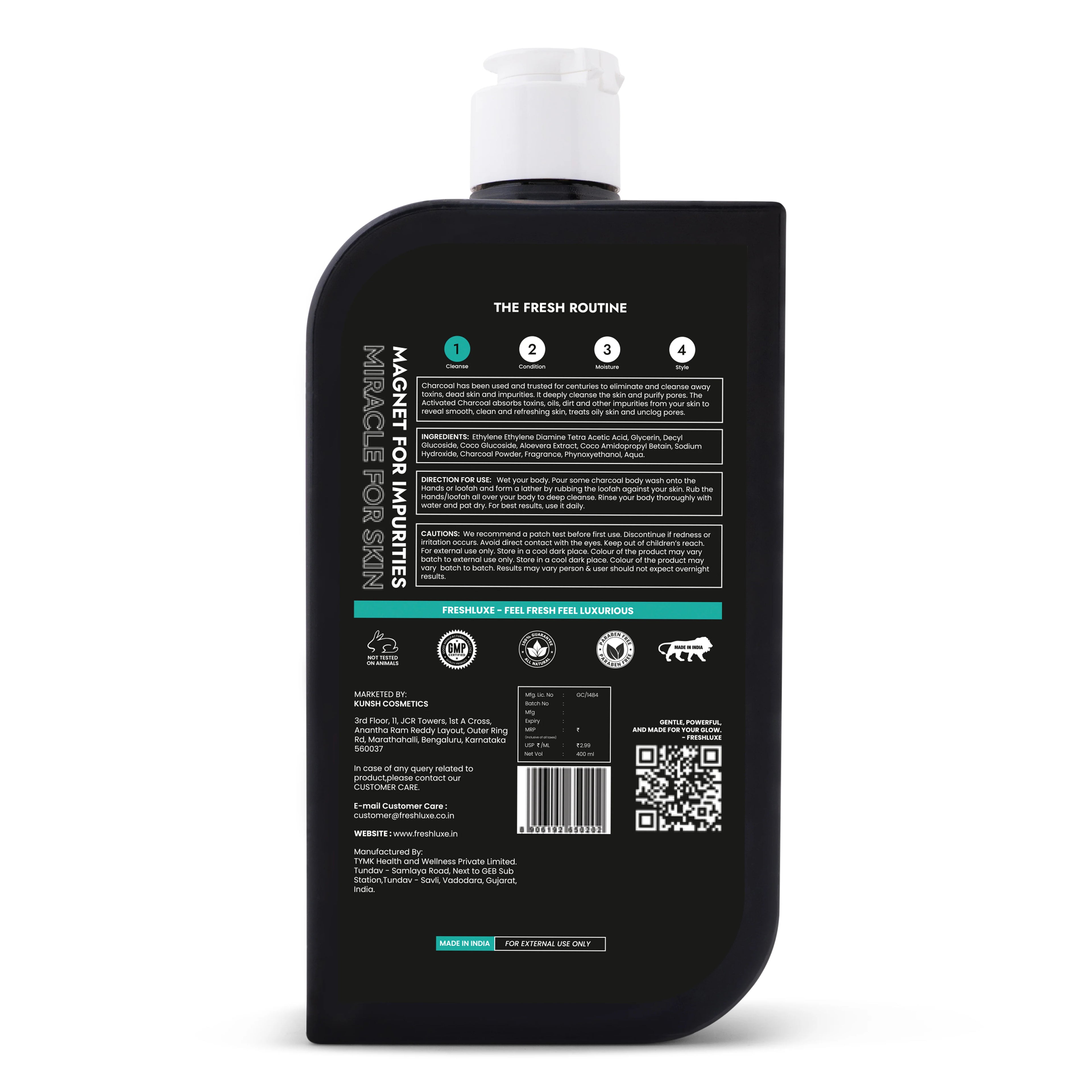 Charcoal Purity Facewash