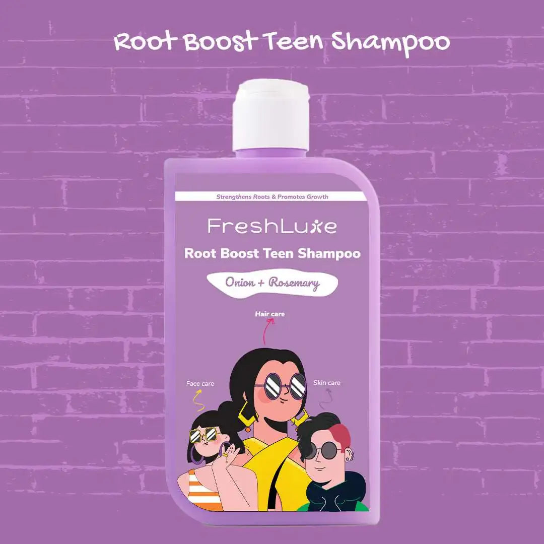 Teen Combo – Root Boost Shampoo & Ocean Splash Shower Gel