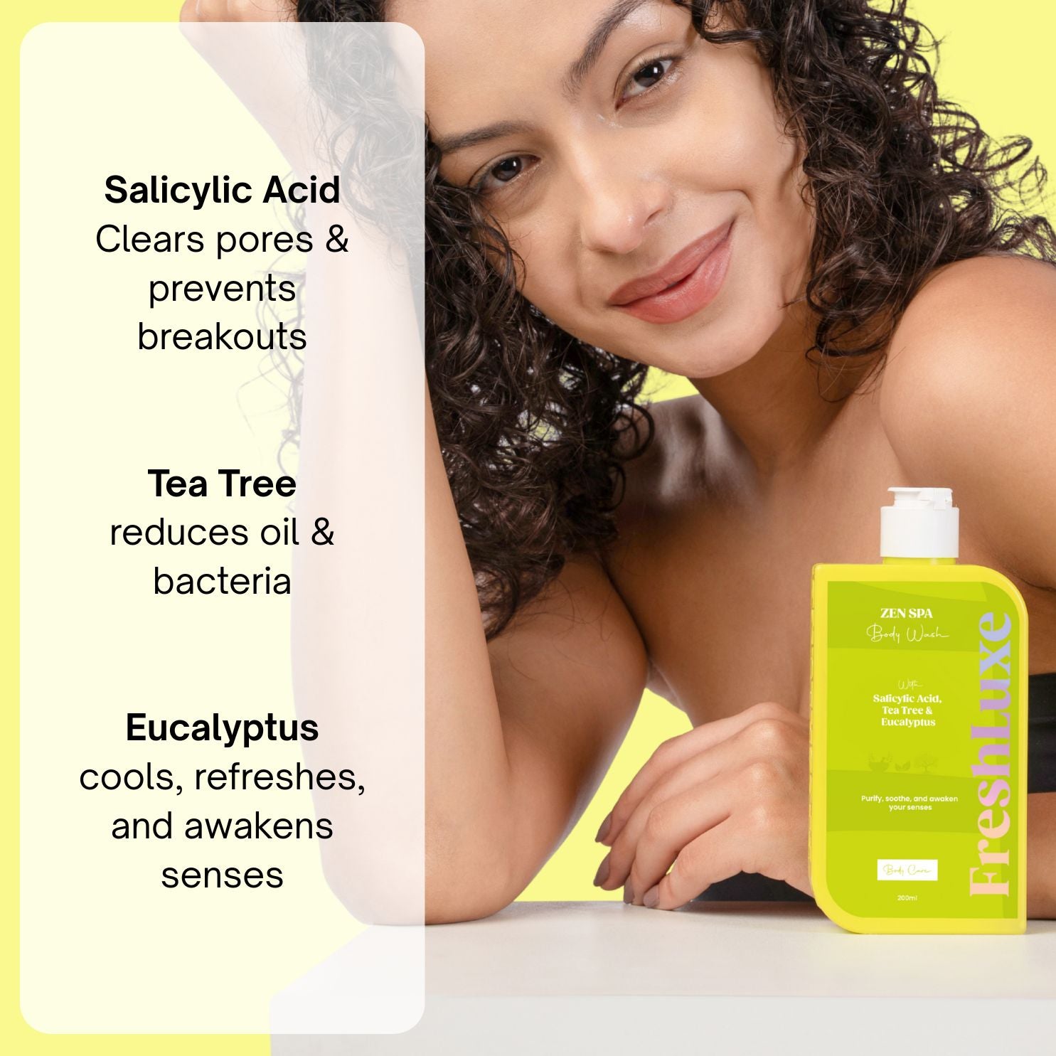 FreshLuxe Zen Spa Body Wash | Soothing &amp; Anti-Bacterial