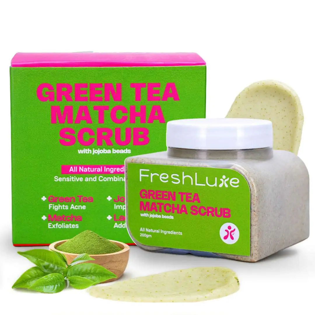 Festival &amp; Gifting Combo – Green Tea Matcha Scrub &amp; Rain Forest Shower Gel