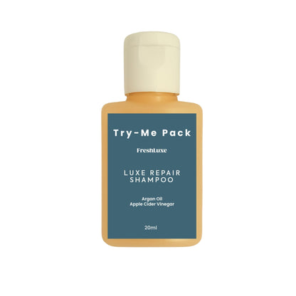Luxe Repair Shampoo with Moroccan Argan Oil &amp; Apple Cider | For Strength &amp; Repair- 15ml