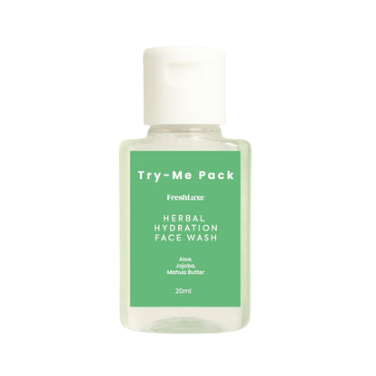 Herbal Hydration Facewash | Aloe Vera &amp; Neem | Gentle Cleanse &amp; Deep Moisture- 15ml
