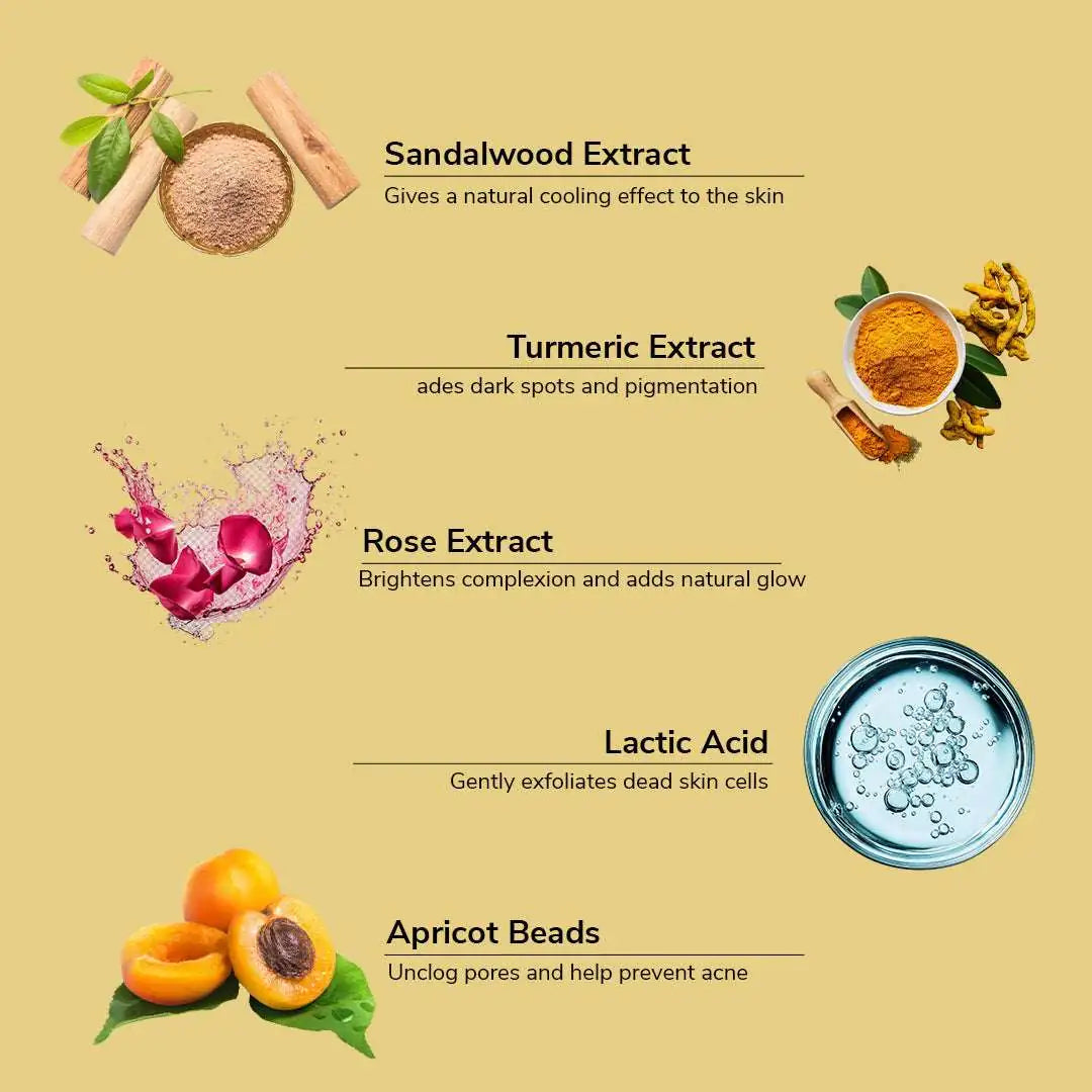 Traditional Ubtan Face &amp; Body Scrub for Tan Removal &amp; Glow