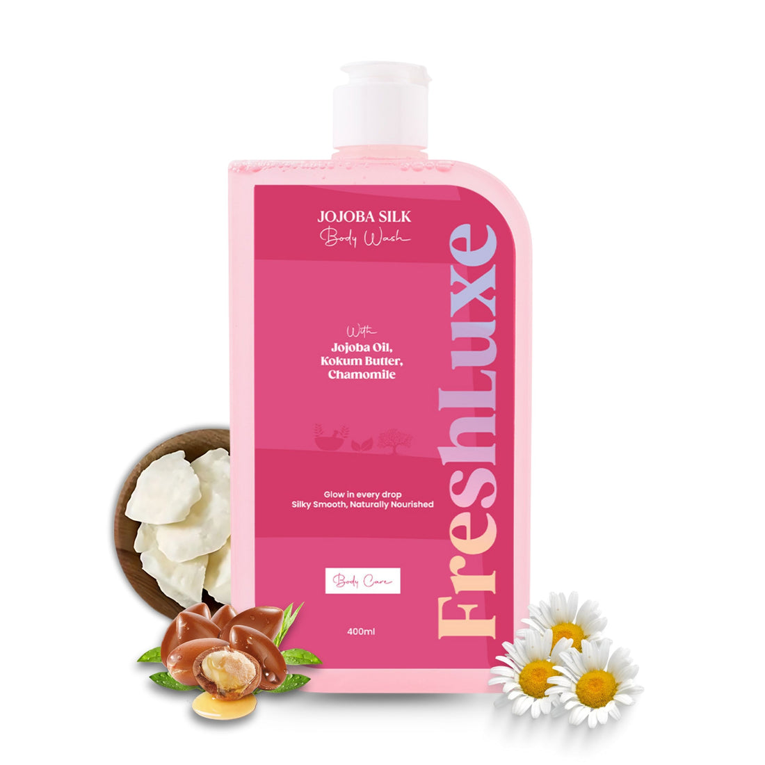 Jojoba Silk Bodywash for Sensitive Skin | With Kokum Butter &amp; Chamomile- 200ml
