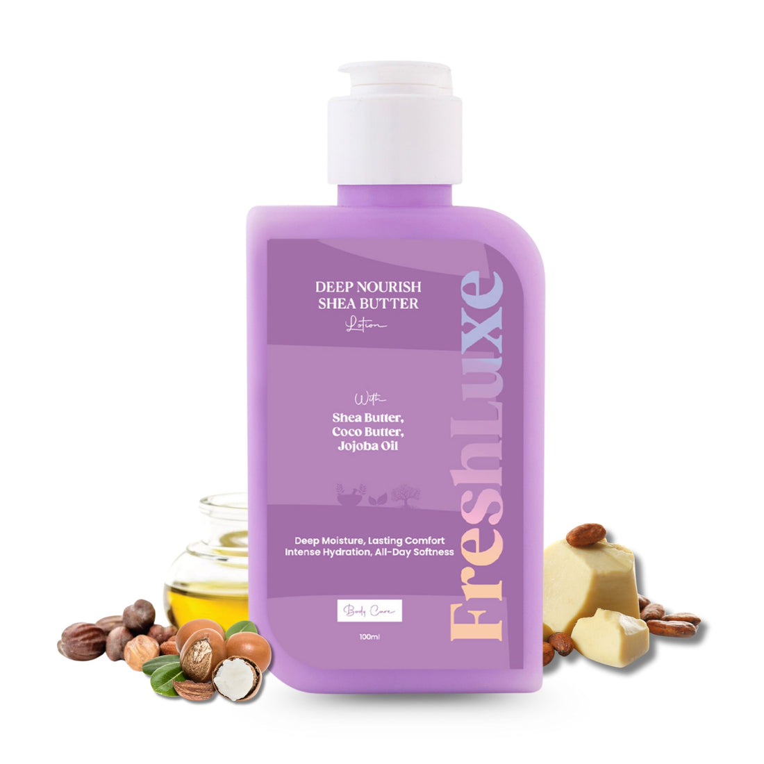 Deep Nourish Shea Butter &amp; Cocoa Butter Lotion | For Intense Hydration- 200ml