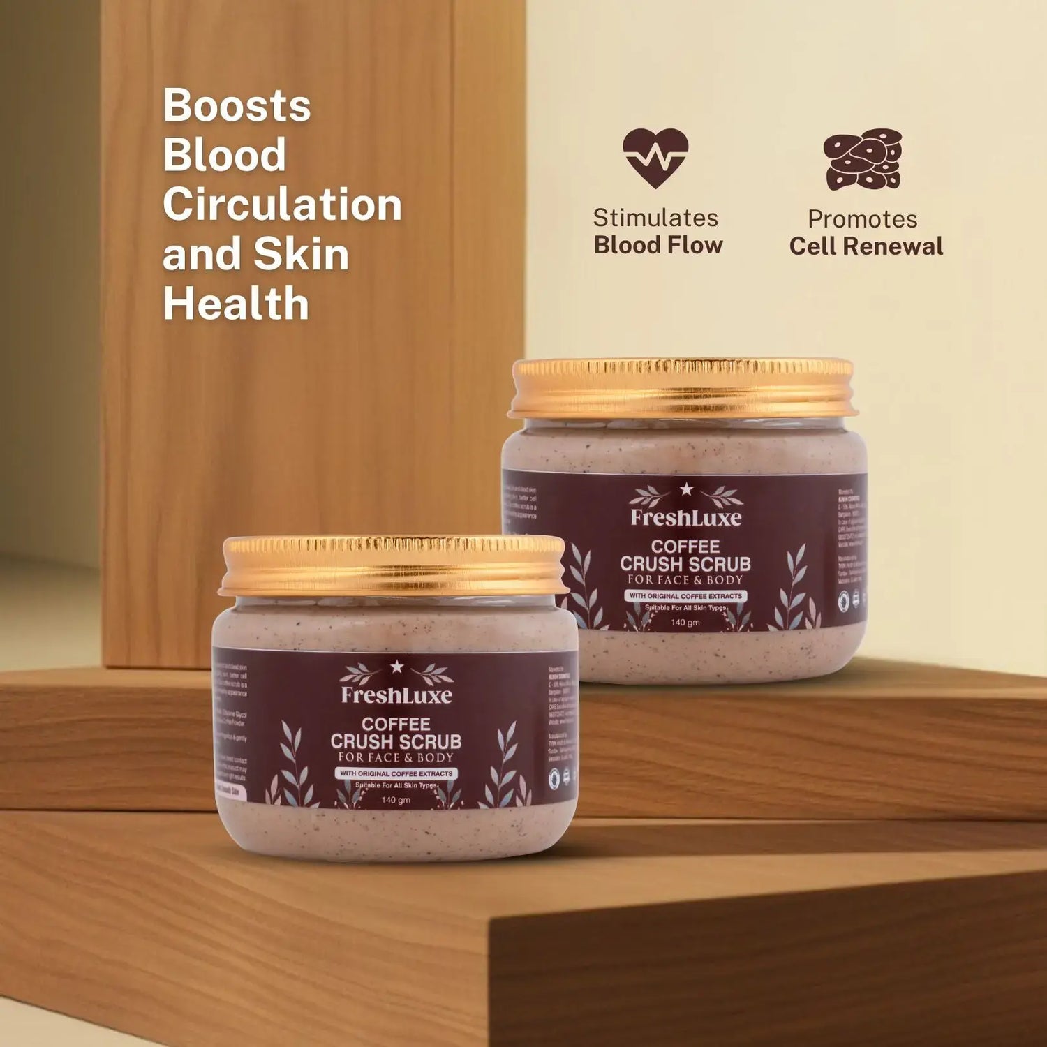 Coffee Crush Face &amp; Body Scrub