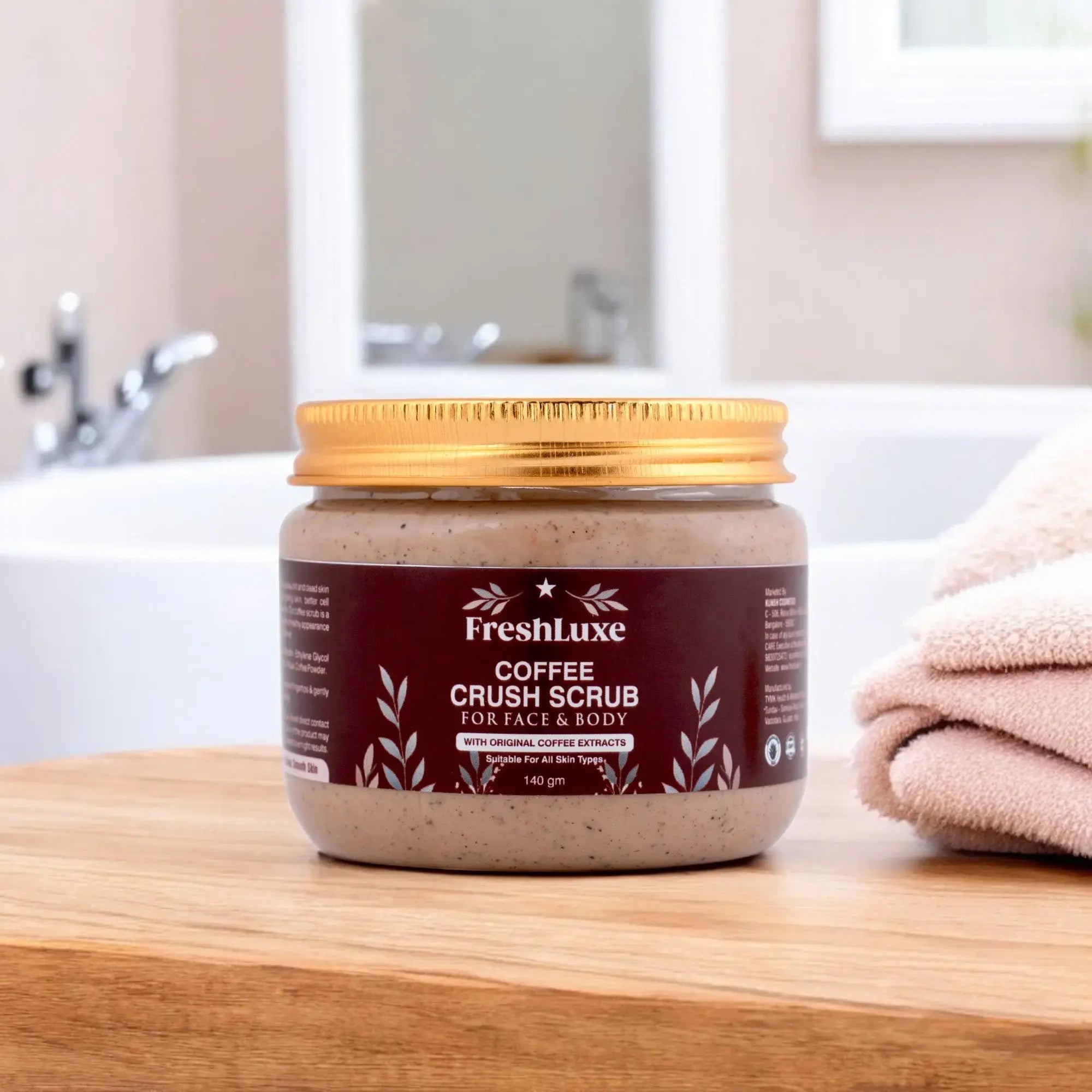 Coffee Crush Face &amp; Body Scrub