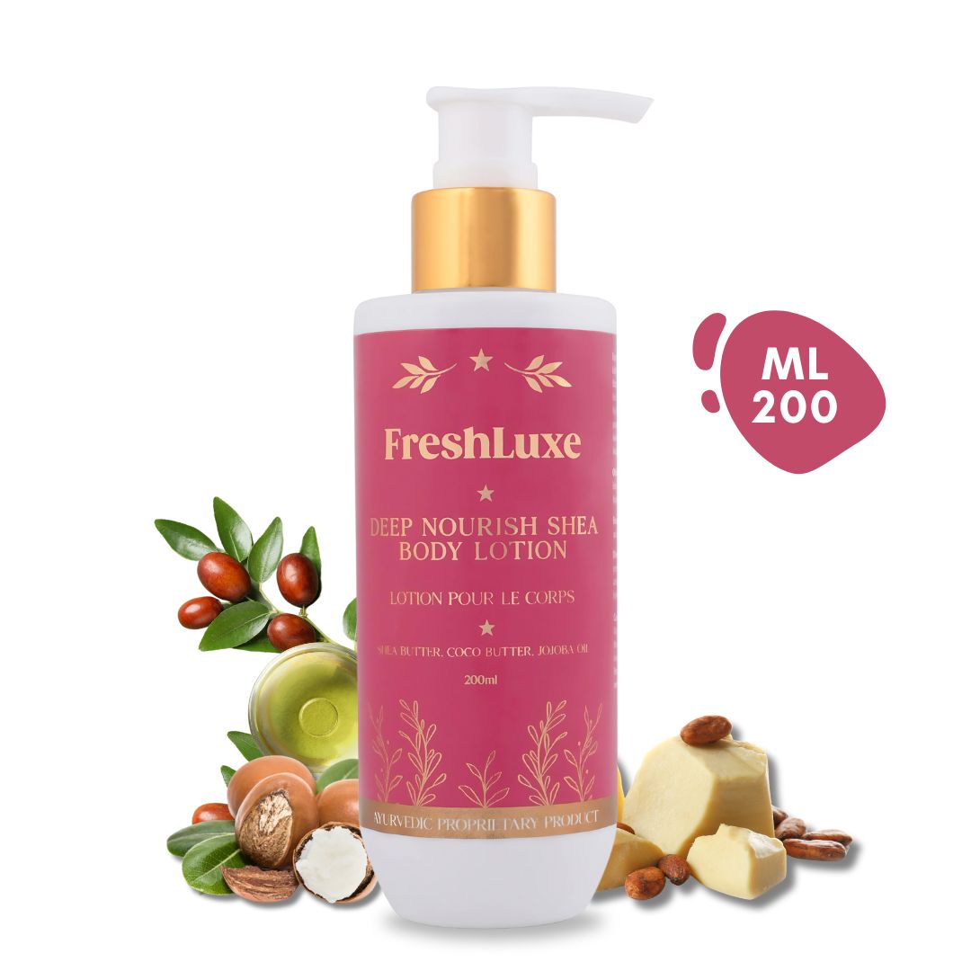 Deep Nourish Shea Butter &amp; Cocoa Butter Lotion | For Intense Hydration- 200ml