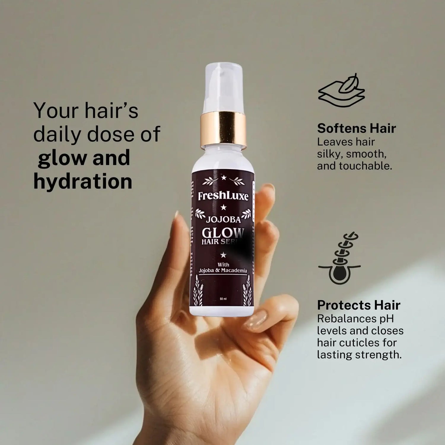 Jojoba Glow Hair Serum
