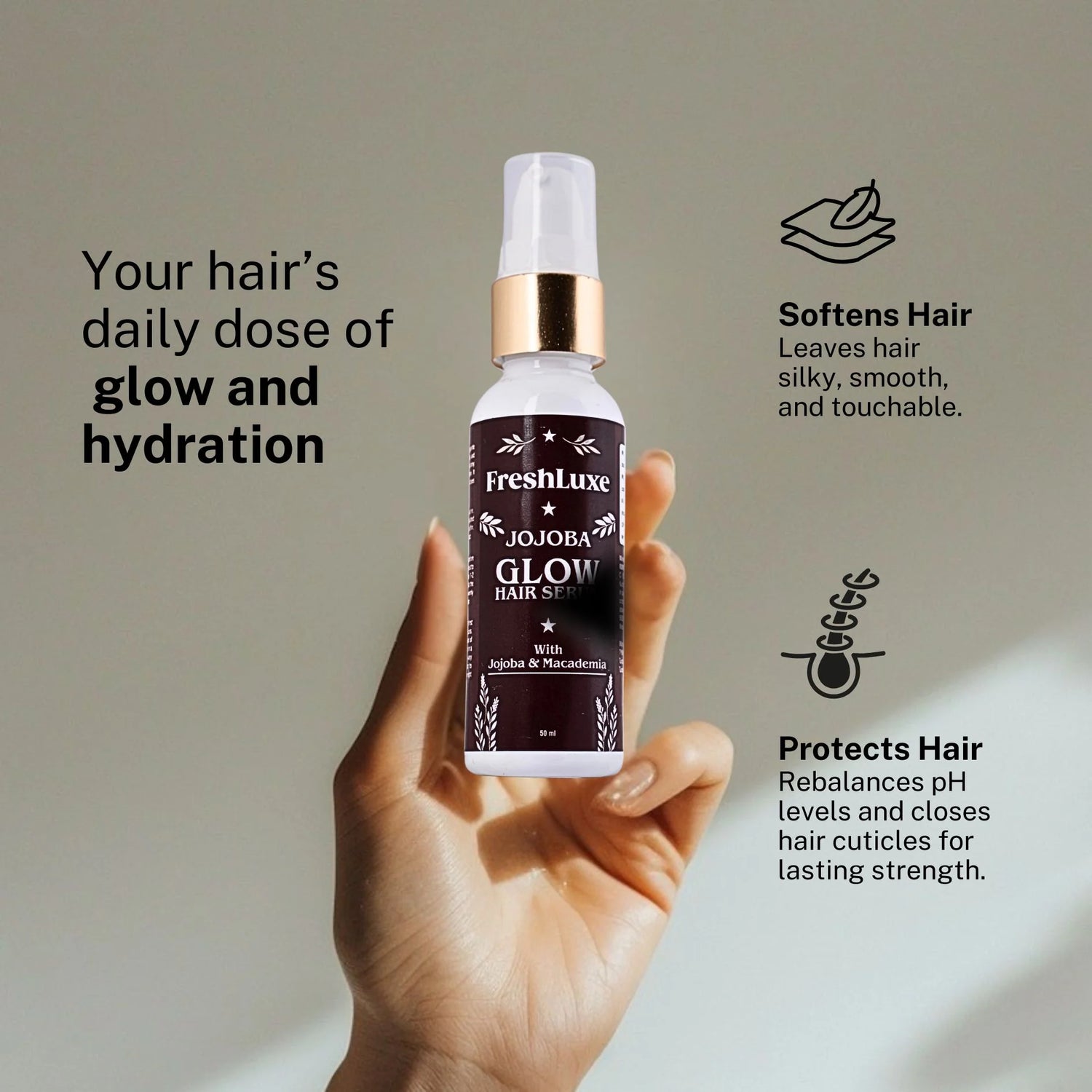 Jojoba Glow Hair Serum