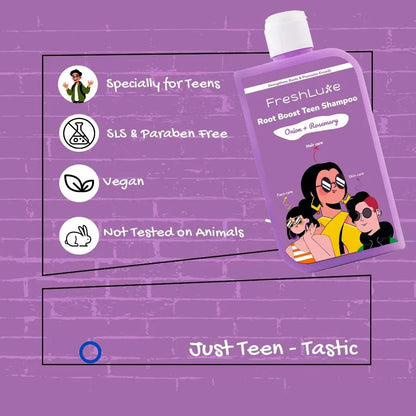 Teen Combo – Root Boost Shampoo &amp; Ocean Splash Shower Gel