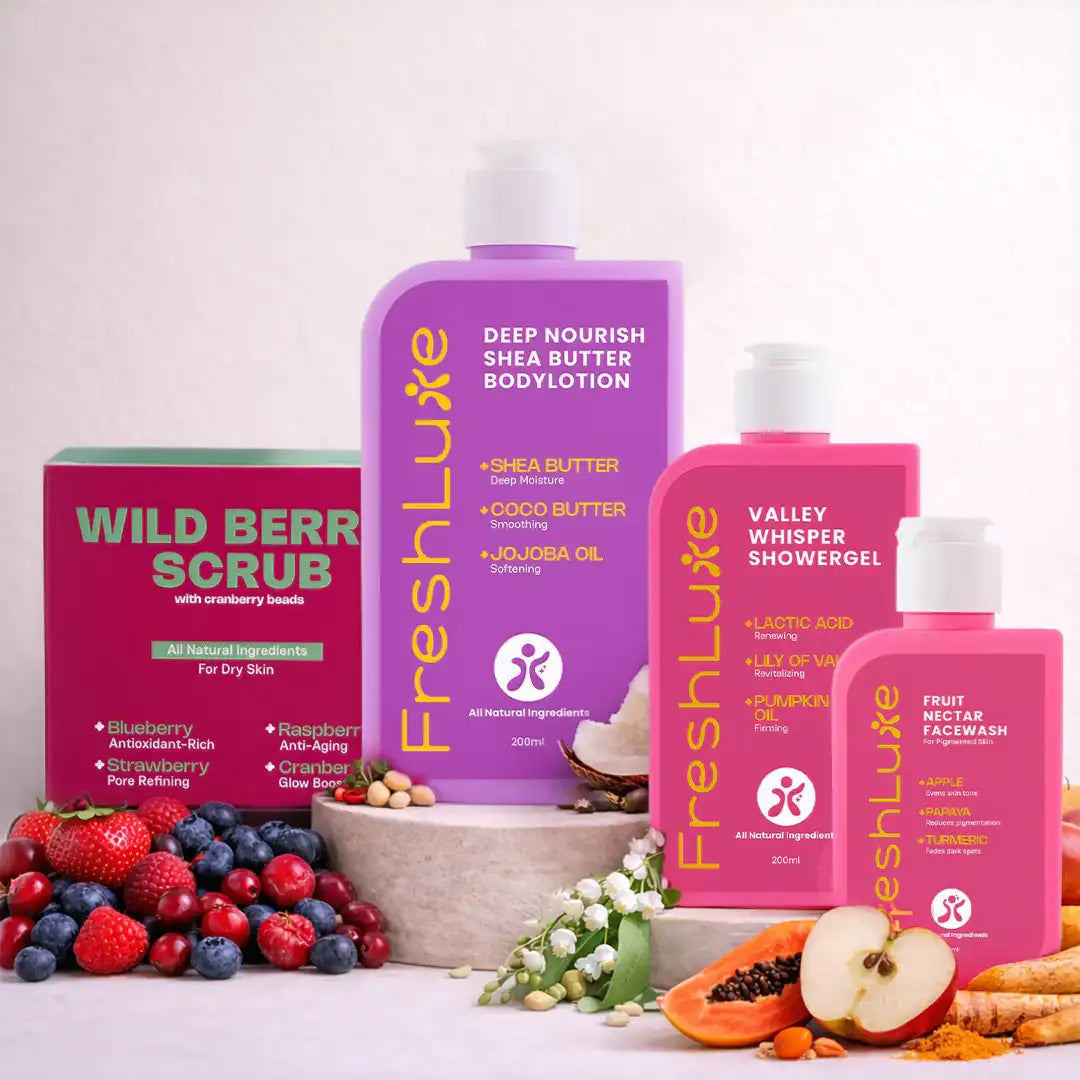 Dry Skin Combo – Deep Hydration &amp; Nourishing Care Kit