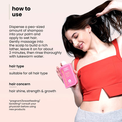 Rice Water Shampoo |  For Strong, Shiny &amp; Nourished Hair | 200 ml