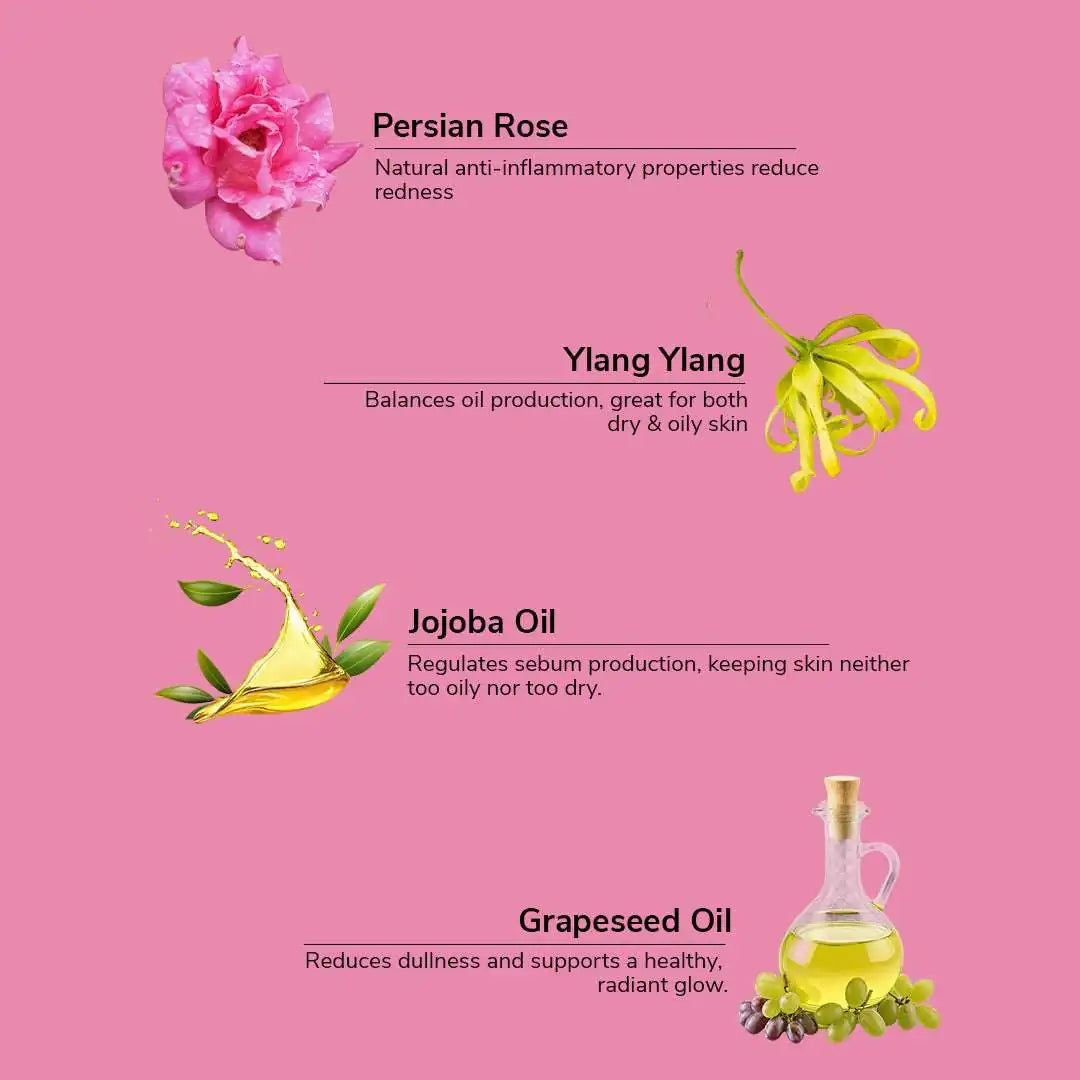 FreshLuxe Brightening Combo | AYUSH-Approved Skincare with Rice Water &amp; Lactic Acid Combo Pack of Scrub, Facewash, Shower Gel &amp; Body Lotion 200ml each.