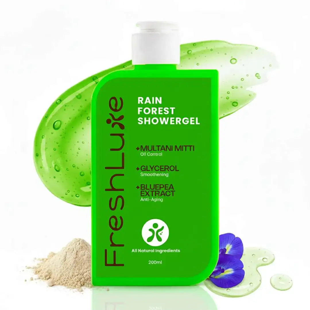 Festival &amp; Gifting Combo – Green Tea Matcha Scrub &amp; Rain Forest Shower Gel