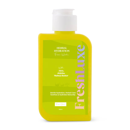 Herbal Hydration Facewash | Aloe Vera &amp; Neem | Gentle Cleanse &amp; Deep Moisture- 100ml