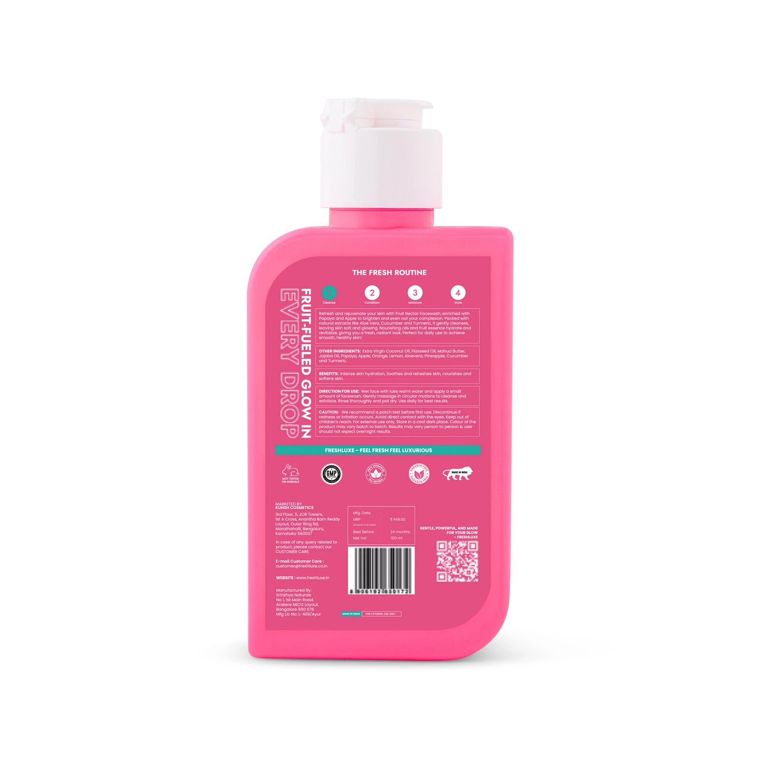 Fruit Nectar Facewash