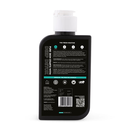 Charcoal Purity Facewash | Deep Cleansing &amp; Detox | Bamboo Charcoal &amp; Witch Hazel- 100ml