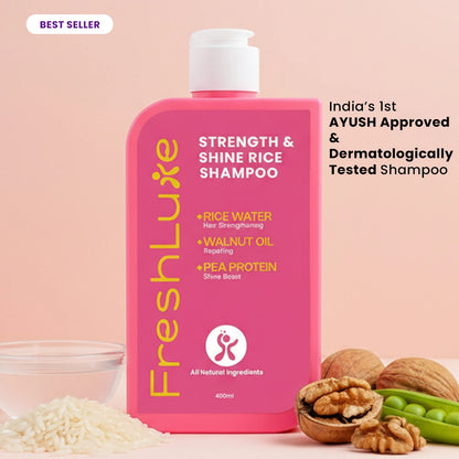 Rice Water Shampoo |  For Strong, Shiny &amp; Nourished Hair | 200 ml