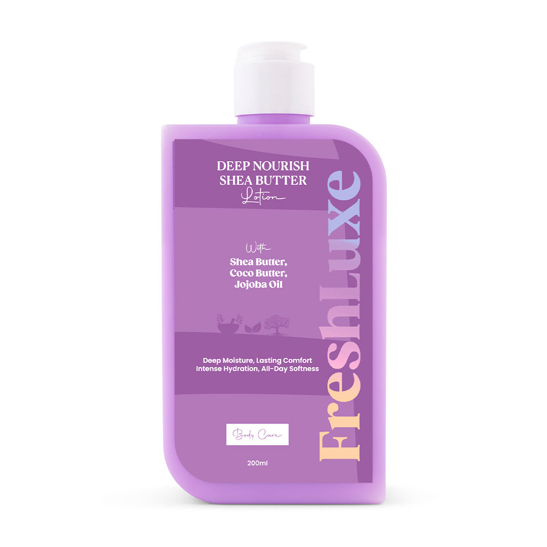 Deep Nourish Shea Butter &amp; Cocoa Butter Lotion | For Intense Hydration- 200ml