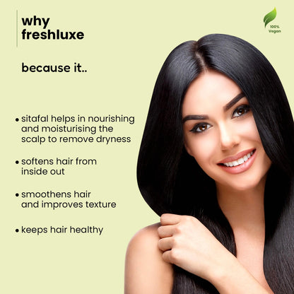 Botanic Balance Anti-Dandruff Shampoo – Natural Dandruff Fighter with Sitafal Extract | 100 ml | 200 ml