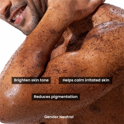 FreshLuxe Coffee Face &amp; Body Scrub |  Deep Exfoliation, Removes Dead Skin &amp; Boosts Glow | 140g