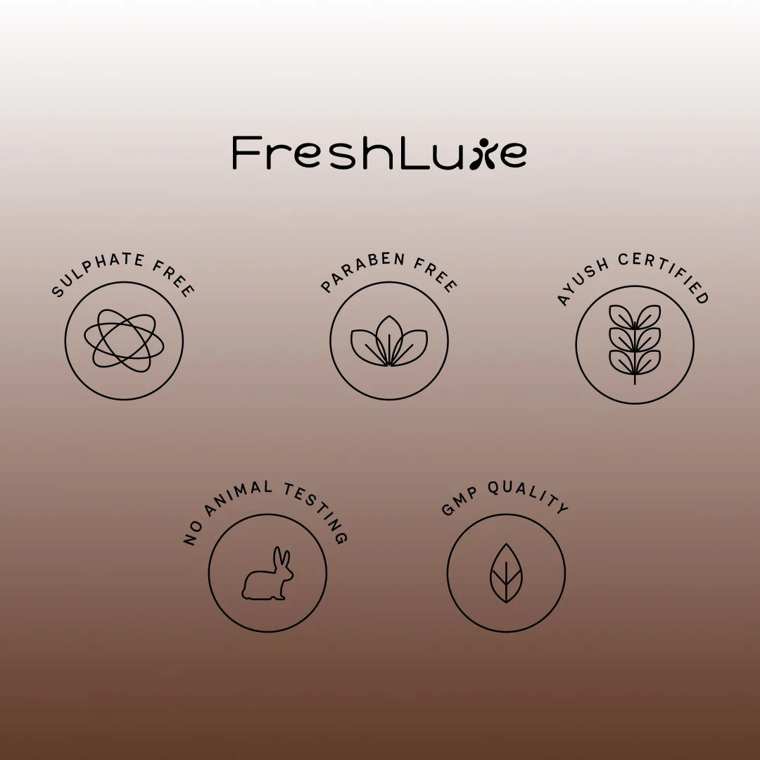FreshLuxe Wood Myst Body Wash | Reduces Uneven Skin Tone &amp; Dullness | Vanilla Scent | 200 ml | 400 ml