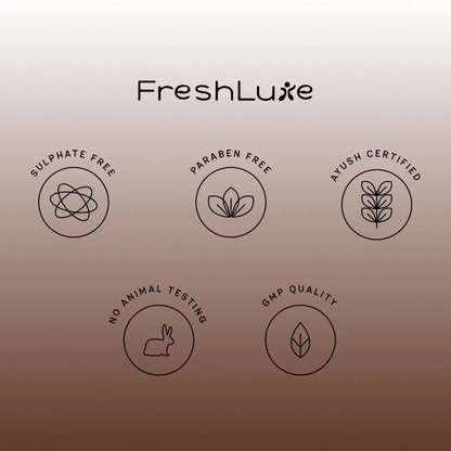 FreshLuxe Wood Myst Body Wash | Reduces Uneven Skin Tone &amp; Dullness | Vanilla Scent | 200 ml | 400 ml