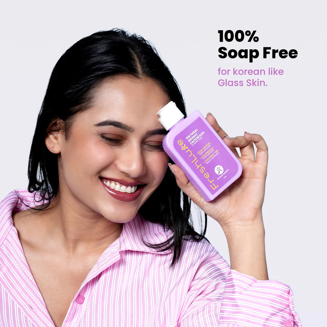Rice Water Face Wash |  Brightening &amp; Nourishing Cleanser for Radiant Skin, 100 ml