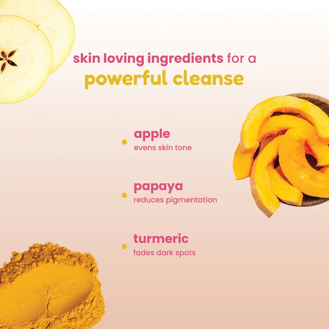 Fruit Nectar Face Wash | Glowing Skin &amp; Reducing Dark Spots | Daily Use | 100 ml
